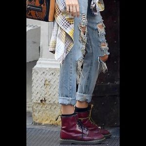 Dr Martens high tops boots