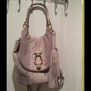 G.I.L.I Leather Convertible Backpack New