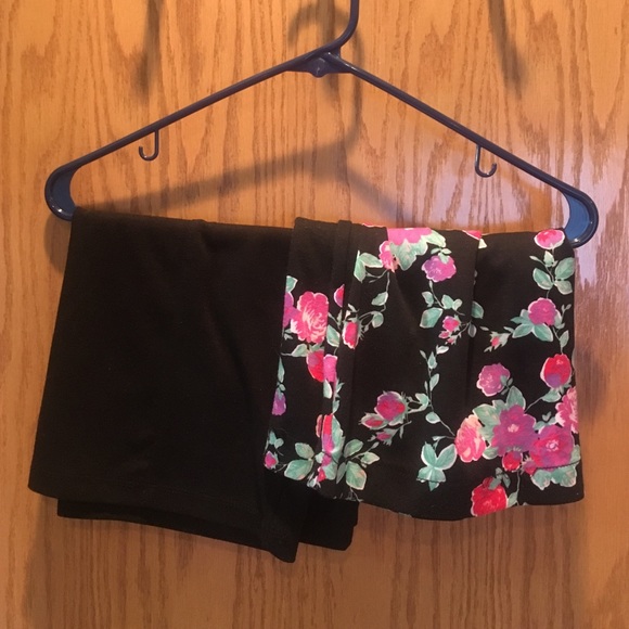 Two stretchy short pencil skirts