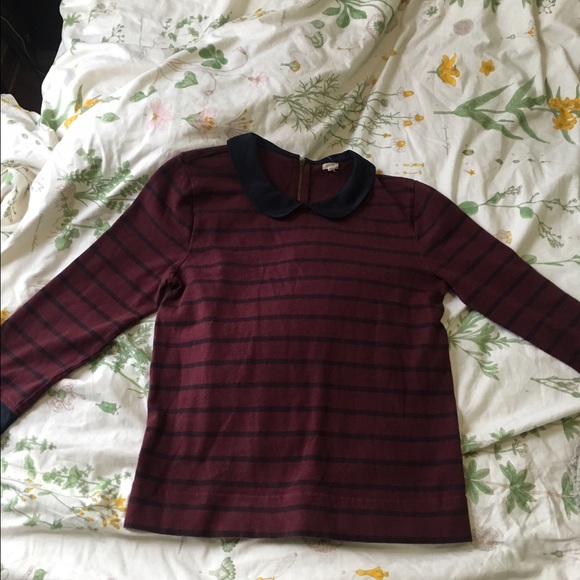 Jcrew Peter Pan collared shirt