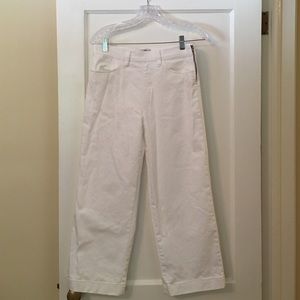 J. Crew wide leg crop pant