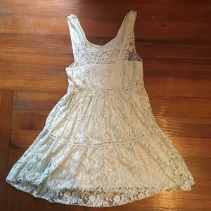 🔵Off White Lace Dress🔵