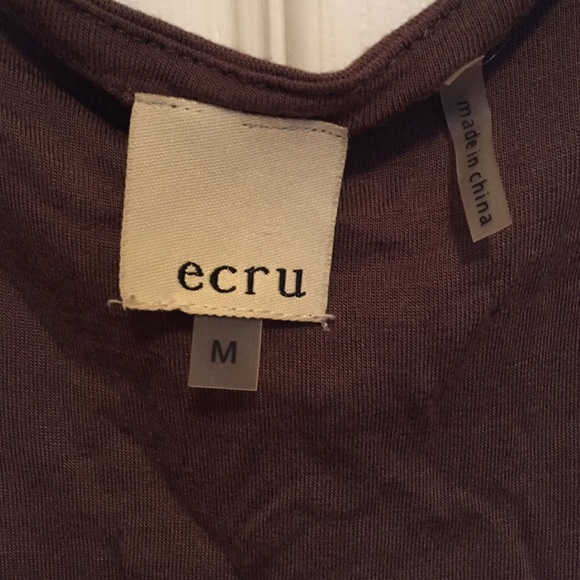 ecru Sequin Front Tank Top - Picture 4 of 4