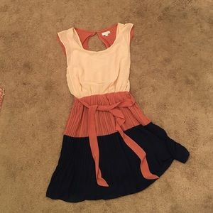 Charming Charlie blousy multicolored dress