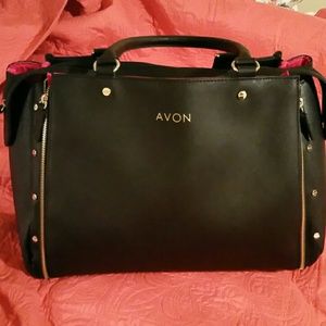 Avon Tote with removable insert and strap