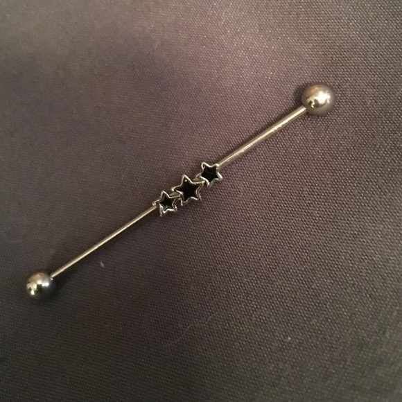 Industrial barbell earring