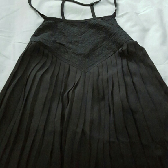 Dainty sheer black tank