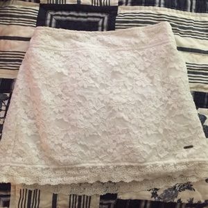 Hollister lace skirt