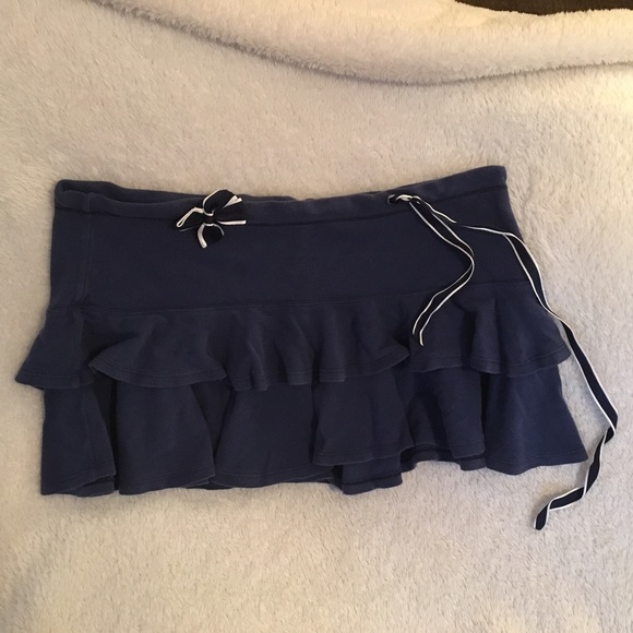 Abercrombie & Fitch navy blue skirt: Sz M