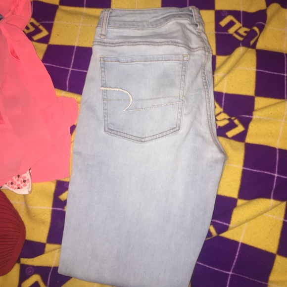 super stretchy skinny jeans.