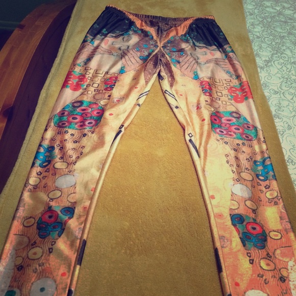 Klimt "The Kiss" Leggings