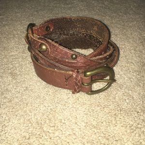 Brown Thin Belt