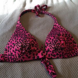 Victoria's Secret leopard print bikini top