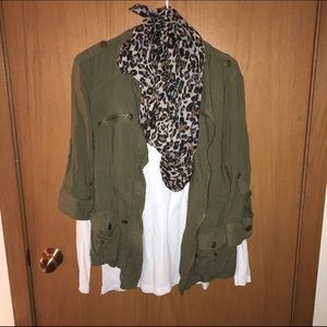 Army Green Utility Jacket