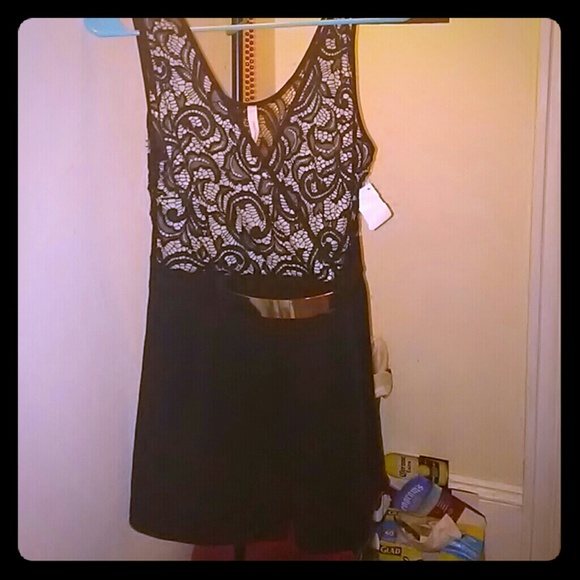Romper w/Gold Belt