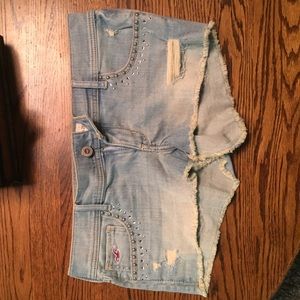 Hollister cut off shorts