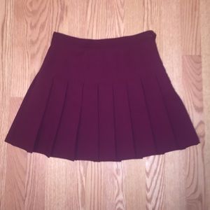 Pleated skirt