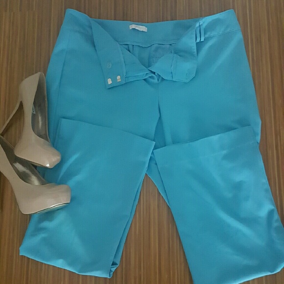 💥Sale💥Turquoise Bootcut  Trouser Pants