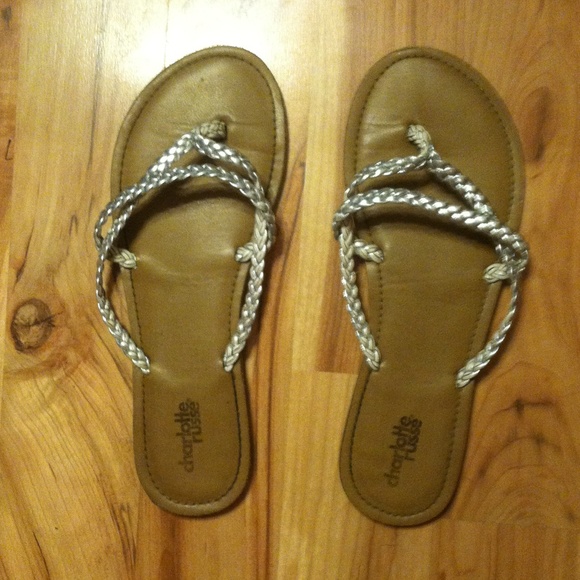 Braided flip flops