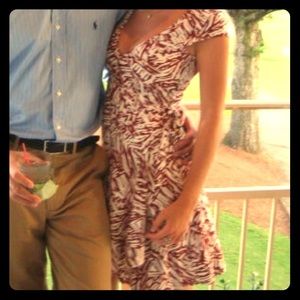 Classic DVF wrap dress