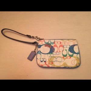 Small Coach Wristlet