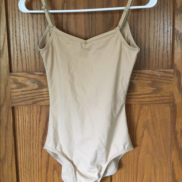 Nude capezio leotard/ body suit