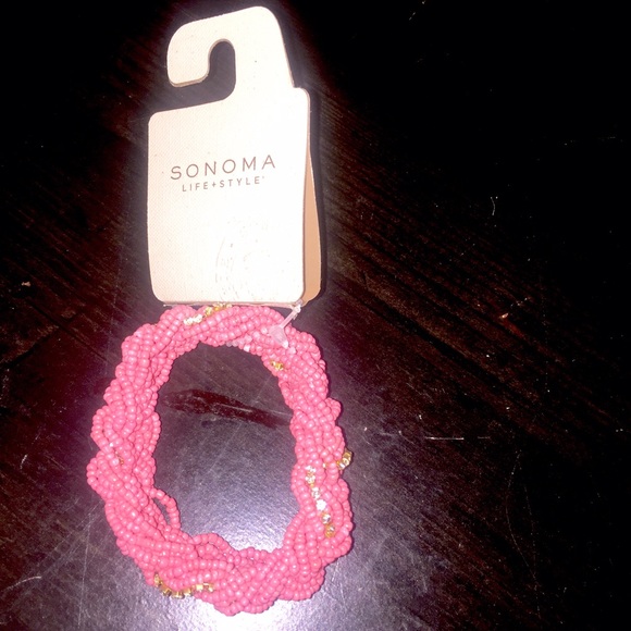 ⚜Coral and gold bracelet ⚜