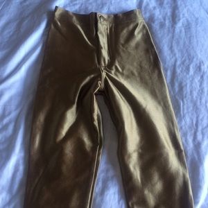 American Apparel Caramel Disco Pants