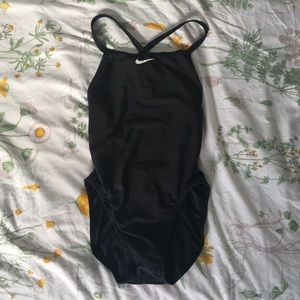 Nike one piece swim suit