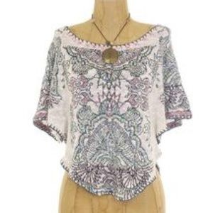 Free people embroidered top