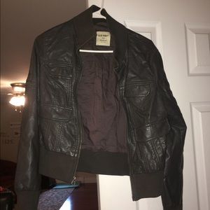 Leather jacket