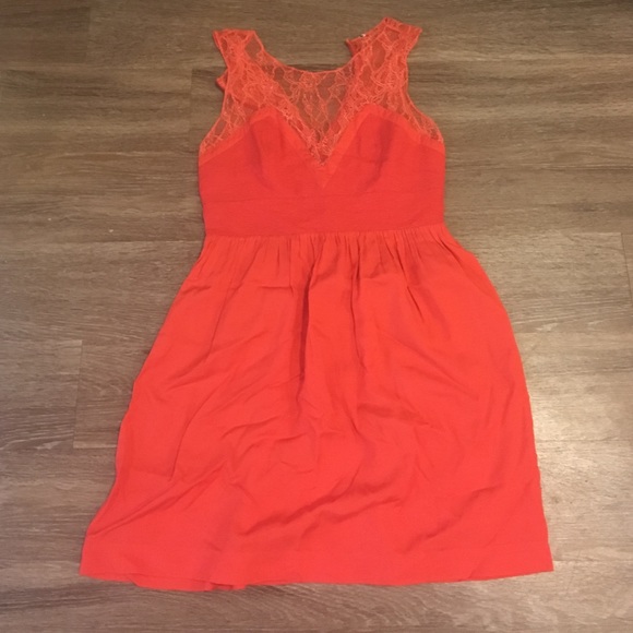 Coral dress