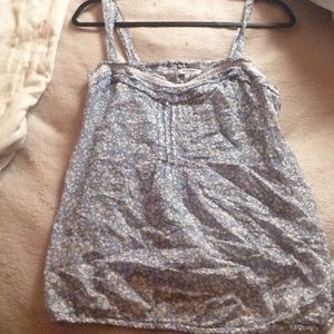 floral spaghetti strap tank tops