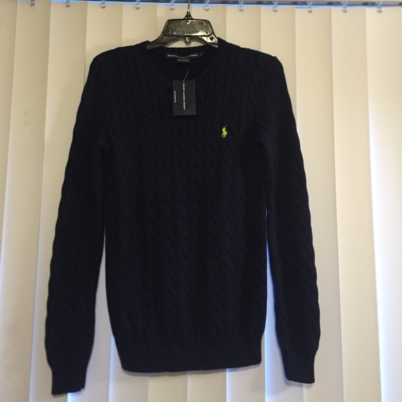 Ralph Lauren navy blue sweater