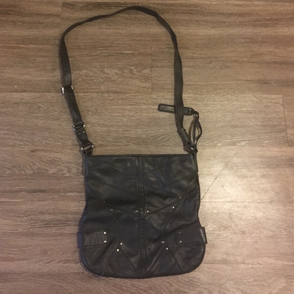 Black cross body purse