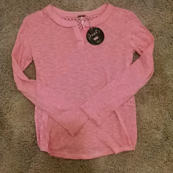 Girls size L (14) long sleeve shirt