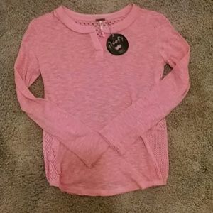 Girls size L (14) long sleeve shirt