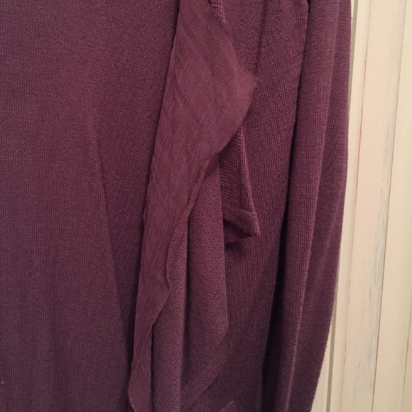Long Purple Cardigan - Picture 2 of 3