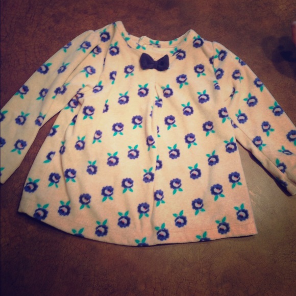 Baby girl fleece pull over