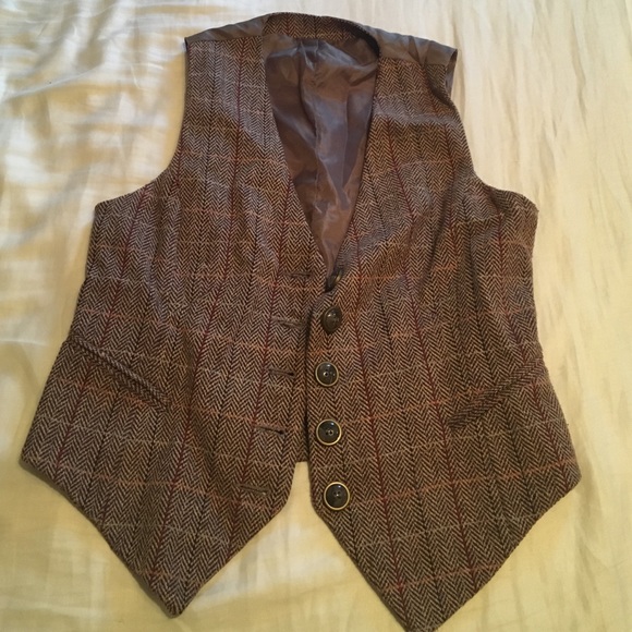 Plaid Vest