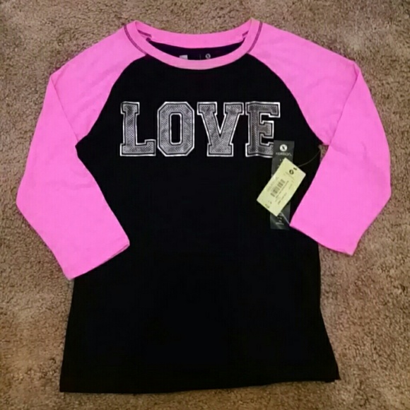 Girl's 3/4 sleeve shirt, size L 14