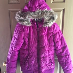 JUSTICE SIZE 12/14 WINTER COAT