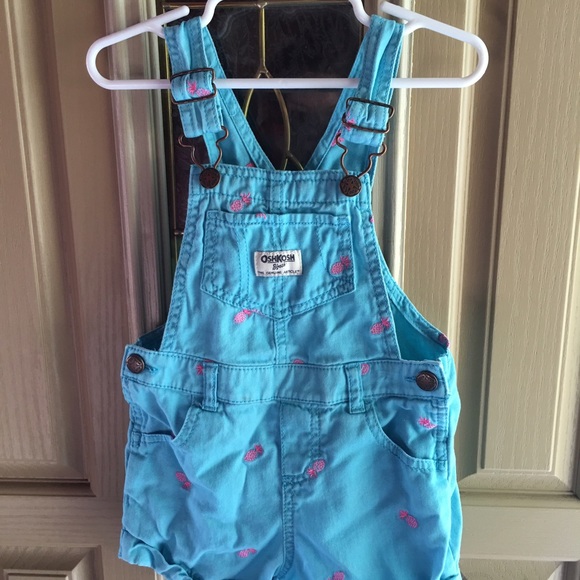 SIZE 3T OSH KOSH BGOSH SHORT OVERALLS