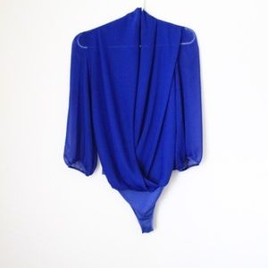 Royal blue bodysuit