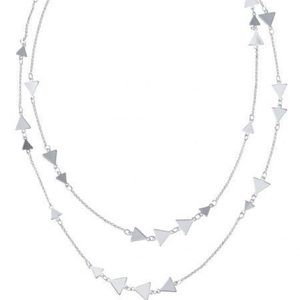 Silver Versatile 2 in 1 necklace