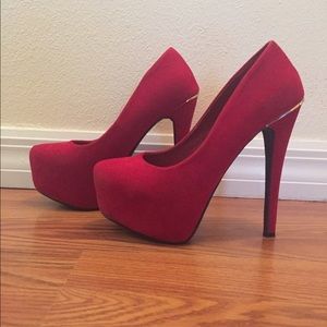 Red Stiletto Heels
