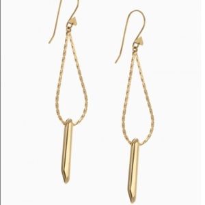 Gold Drop Earrings