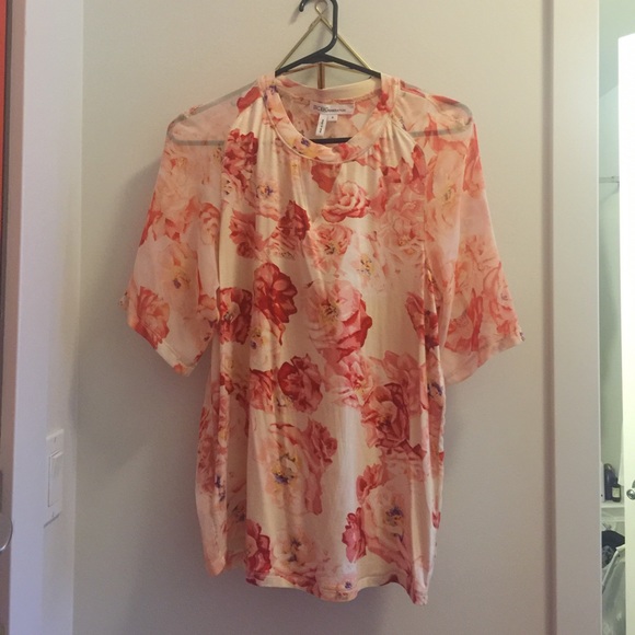 BCBGeneration Small floral shirt