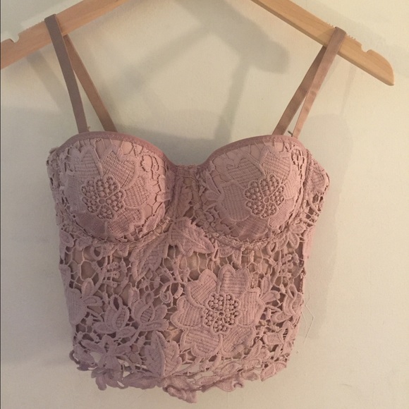 Mauve Bustier