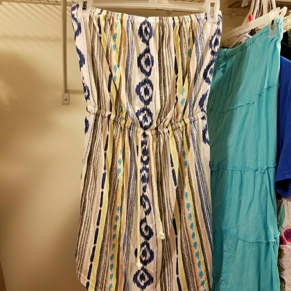 Strapless top, cute with jeans or dressed up